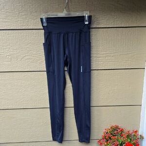 Reebok black Pocket Leggings Small S